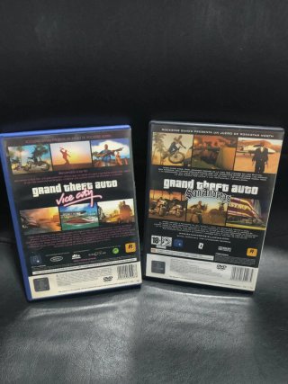 Pack GTA Vice City y San Andreas PS2 PAL