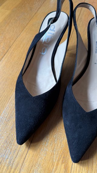 Zapatos de tacón negros