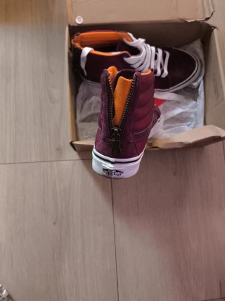 Zapatillas VANS Caña Alta Burdeos Talla 36