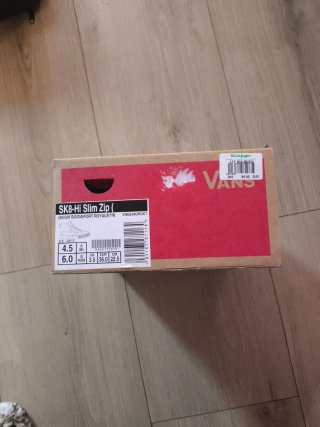 Zapatillas VANS Caña Alta Burdeos Talla 36