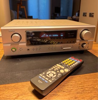 Amplificador Denon AVR-1705 Plata