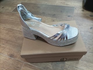 Sandalias AD SHOES Plataforma Esparto