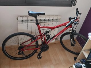 Bicicleta Rockrider 6.0 Roja