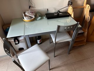 Lavavajillas, Frigo, despensero y mesa auxiliar