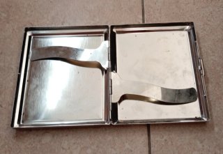 Pitillera caja Helio Ferretti original vintage