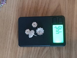 Pendientes Botón Charro Grandes 18mm