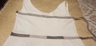 Vestido Axara T L Blanco