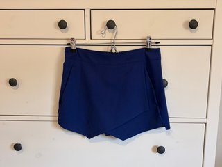 Falda pantalón azul