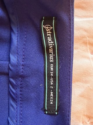 Falda pantalón azul