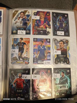 Oferta!⚽ CROMOS  DE FÚTBOL: PANINI & TOPPS ⚽