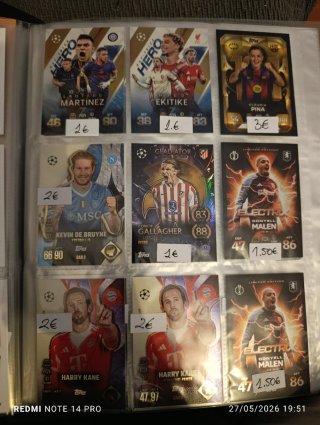 Oferta!⚽ CROMOS  DE FÚTBOL: PANINI & TOPPS ⚽