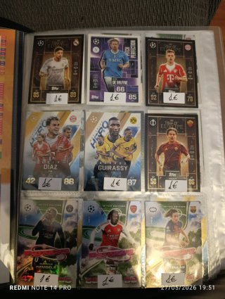 Oferta!⚽ CROMOS  DE FÚTBOL: PANINI & TOPPS ⚽