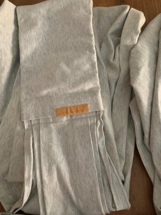 Portabebés ergonómico de tela beige