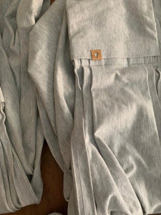 Portabebés ergonómico de tela beige