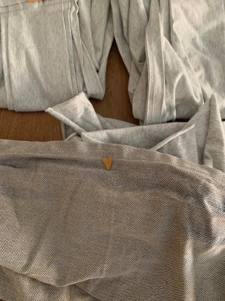 Portabebés ergonómico de tela beige