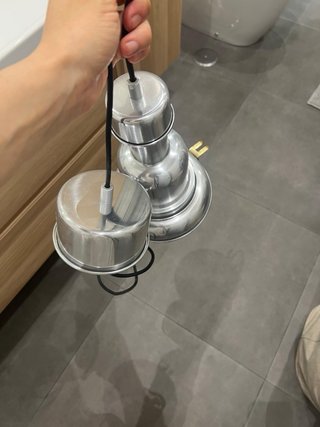 Lámpara colgante estilo camarote Ikea