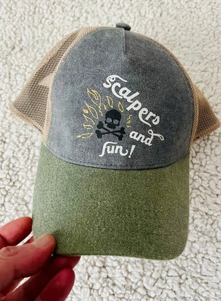 Gorra de Scalpers nueva con etiqueta.