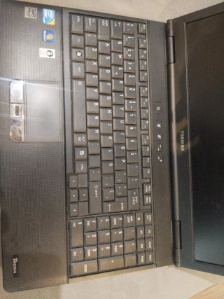 Portátil Toshiba Negro/Gris