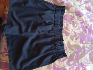 Pantalón corto negro mujer