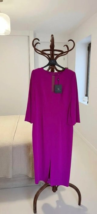 Vestido rosa fucsia Fiesta Elegante