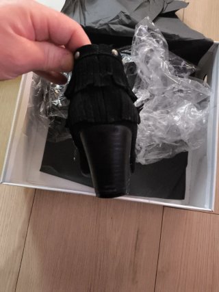 Botines HAKEI negros talla 37