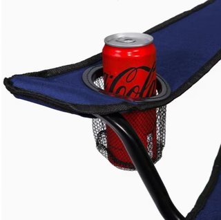 Pack 2 Sillas Plegables Camping Azul