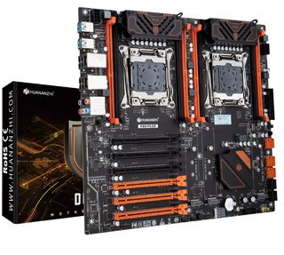 Placa Base HUANANZHI X99 F8D PLUS + 2x XEON x99