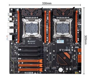Placa Base HUANANZHI X99 F8D PLUS + 2x XEON x99