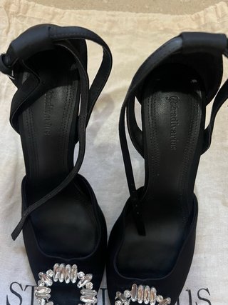 Stradivarius Zapato Joya Negro