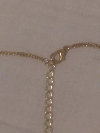 Collar chapado oro 18k con bolitas