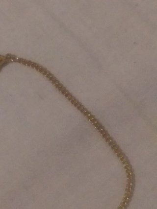 Collar chapado oro 18k con bolitas