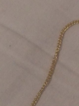 Collar chapado oro 18k con bolitas