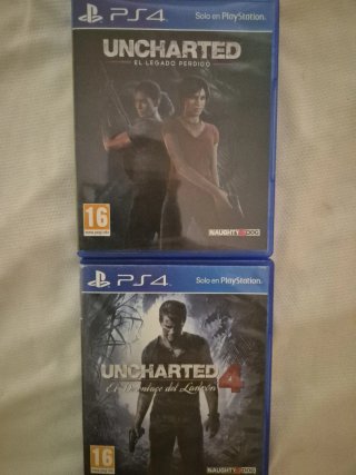 Colección Uncharted Lote PS4