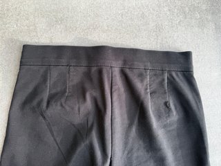 Pantalón de traje Zara negro flare