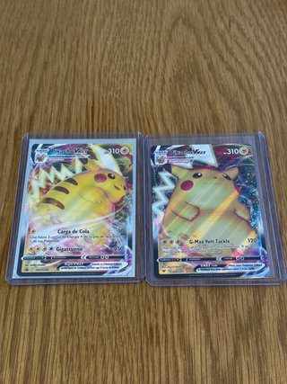 Cartas Pokemon lote de pikachus
