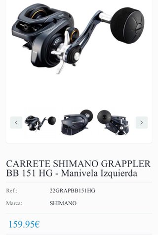 Equipo Shimano Grappler