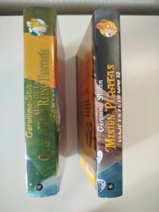 Lote 2 libros lectura infantil