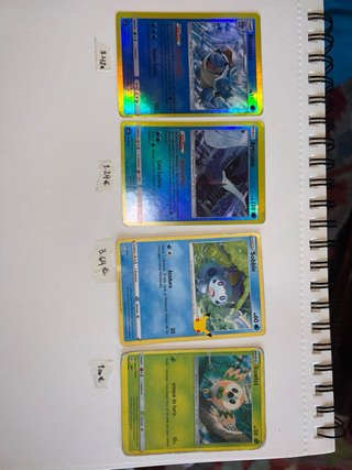 Cartas Pokémon Varias