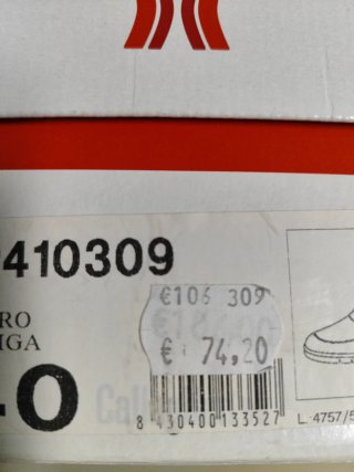 Zapatos Callaghan Negro Talla 40