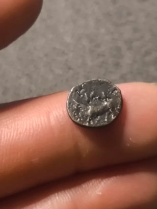 Moneda Griega Mysia Miletopolis Antigua