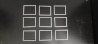 Lote de ventanas y puertas para casa muñecas