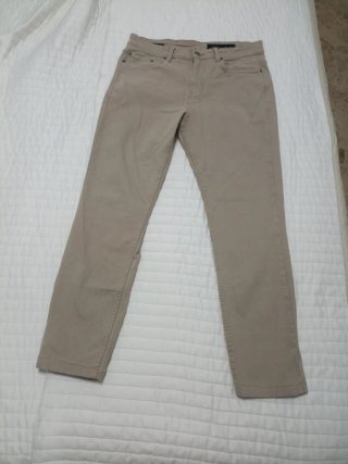 2 Pantalones skinny beige Lefties y marron Primark