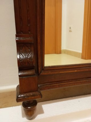 Espejo Alfonsino de madera