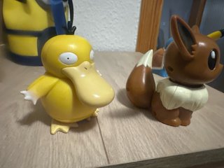 Figuras Pokémon: Pikachu, Squirtle y Eevee