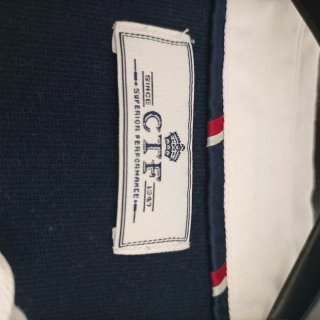 Polo CTF azul manga larga Talla S