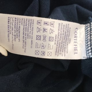 Polo CTF azul manga larga Talla S