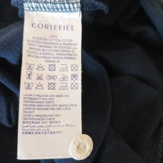 Polo CTF azul manga larga Talla S