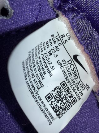 Nike Dunk High SP Varsity Purple