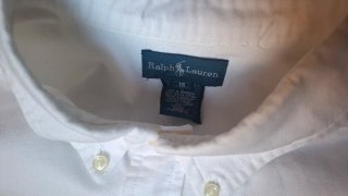 Camisa Oxford Blanca Polo Ralph Lauren