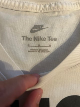 Camiseta Nike Just Do It Blanca